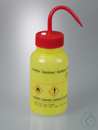 Safety wash bottle "ethanol", LDPE, 500 ml