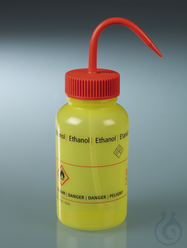 Wide-necked wash bottle, w/o label, LDPE, 500 ml