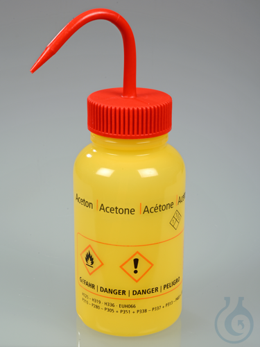 Spritzflasche Weithals, "Aceton", LDP...