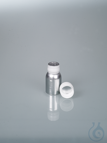 Aluminium-Flasche, UN, AL 99,5, 38 ml, m.V.