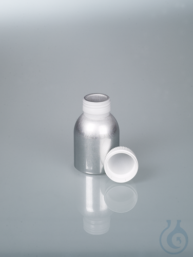 Aluminium-Flasche, UN, AL 99,5, 120 ml, m.V.