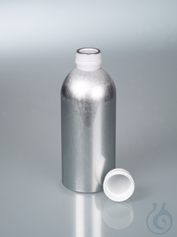 Aluminium-Flasche, UN, AL 99,5, 600 ml, m.V.