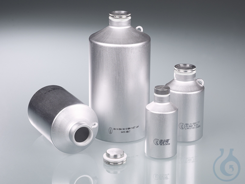 Transport bottle aluminium UN, 99.5, 125ml, w/ cap