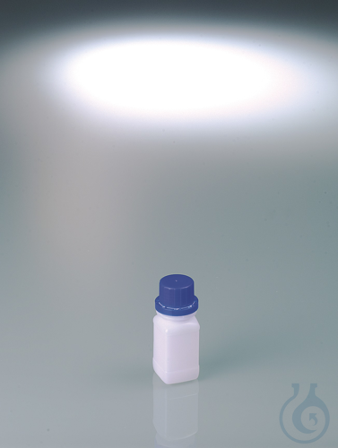 Wide-necked reagent bottle, HDPE, 50 ml, w/ cap