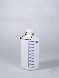Vorratsflasche o. Gewindestutzen, HDPE, 10 l, m.V. Die dickwandige, robuste...