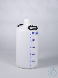Vorratsflasche o. Gewindestutzen, HDPE, 25 l, m.V. Die dickwandige, robuste...
