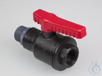 Fass-Kugelhahn PP, 3/4"au&szlig;en - 3/4"innen, NW 20mm Fass-Kugelh&auml;hne aus PP f&uuml;r...