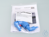 StopCock Ablasshahn, &Uuml;berwurfm.3/4"-Winkel m.T&uuml;lle Der drehbare Auslaufwinkel...