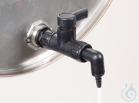 StopCock PA leitf&auml;hig, &Uuml;berwurfm.3/4"-Winkel/T&uuml;lle Handels&uuml;bliche Ablassh&auml;hne...