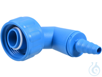 Discharge angle w/ hose nozzle, &Oslash; 6-8 mm, StopCock Discharge angle w/ hose...