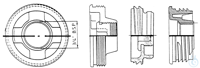 Adaptador de rosca gruesa Tri-Sure 2"/interior3/4"