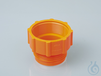 Thread adapter Tri-Sure outer-2" BSP inner, orange Thread adapter Tri-Sure...