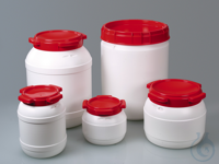 Entsorgungsbehälter Weithals, HDPE, UN, 6 l, m.V. Weithalsbehälter zur Entsorgung und Lagerung...