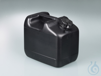 Electr. conductive canister, HDPE, UN, 10l, w/ cap Canister made of electrically conductive HDPE...