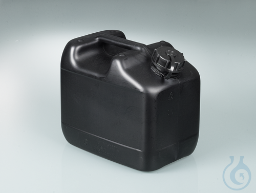 Electr. conductive canister, HDPE, UN, 10l, w/ cap