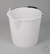 Industrie-Eimer 12 ltr. LDPE mit Inhaltsskala, Teilung 1000ml mit Ausguss, Tragebügel aus Metall...