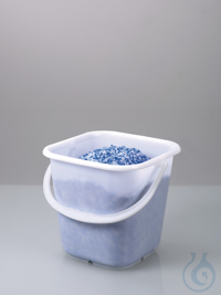 Four-sided bucket, PE transparent, w/ spout, 14 l Bucket for transporting bulky goods. Saves...