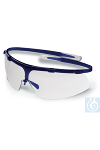 Schutzbrille Ultraleicht, 18 g, flexibel, blau Ultraleichte Schutzbrille im sportlichen Design...