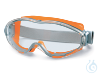 Safety goggles UltraVision, orange Anti-fog lens, suitable for wearers of...