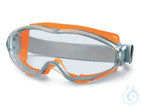 Vollsichtbrille UltraVision, orange Anti-Beschlag-Scheiben, für Brillenträger geeignet, mit...