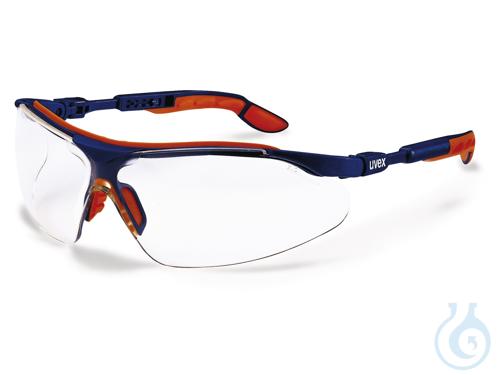 Safety goggles Sport, blue/orange