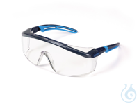 Safety goggles Astrolite, black/blue Lightweight, unrestricted lateral sight,...