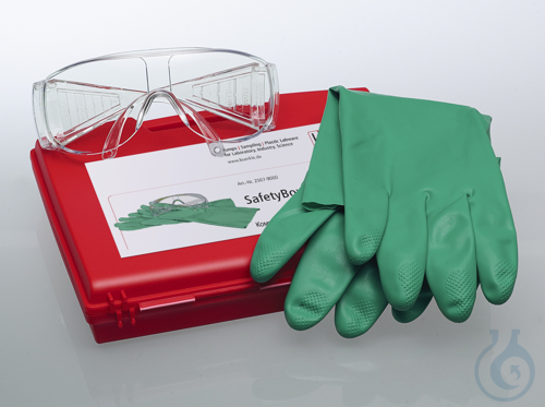 SafetyBox (Panorama safety goggles/ pred. gloves)