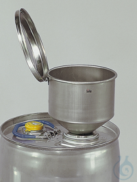 Sicherheitstrichter V2A, Flammsperre, G 2
