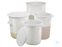 Tub round, HDPE, strong edge, carrying handles,50l Tub for every purpose, with strong edge and...