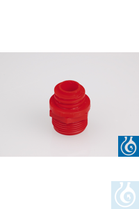 Adapter 3/4" - Hünersdorff, rood PP Adapter 3/4" - Hünersdorff, rood PP