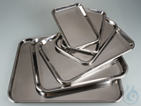 4Artículos como: Bandeja acero inoxidable, AISI 304, 280x180x20 mm Bandeja acero inoxidable,...