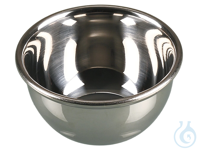 Mixing bowl/laboratory bowl, round, AISI304, 18 ml This round, stainless...