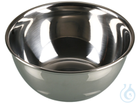 Mixing bowl/laboratory bowl, round, AISI304, 150 ml This round, stainless...