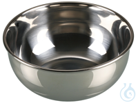 Mixing bowl/laboratory bowl, round, AISI304, 300 ml This round, stainless...