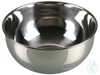 Mixing bowl/laboratory bowl, round, AISI304, 1000 ml This round, stainless...