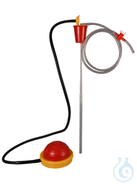OTAL Fußpumpe Schlauch & Hahn, PP/PVC, Rohr-Ø 12mm Die OTAL® Fußpumpe mit Schlauch und Hahn ist...