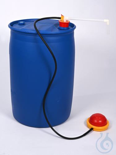 OTAL foot pump PVDF, tube &Oslash; 16mm, pump c...