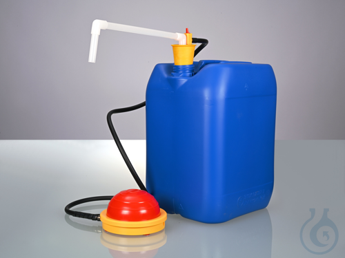 OTAL foot pump PVDF, tube &Oslash; 16mm, pump c...