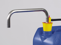 OTAL Fußpumpe V2A, Rohr-Ø 18 mm, Förderl. 26 l/min Die OTAL® Fußpumpe mit Förderrohren aus...