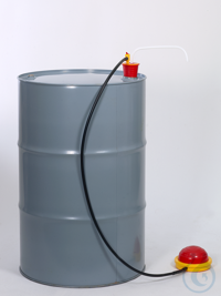 OTAL® Einweg-Fußpumpe Bei den OTAL®-Pumpen kommt das abzufüllende Medium nur mit dem Förderrohr...