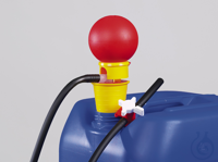 OTAL hand pump hose & stopcock, PP/PVC,tube Ø 12mm OTAL® hand pump with hose and tap with...