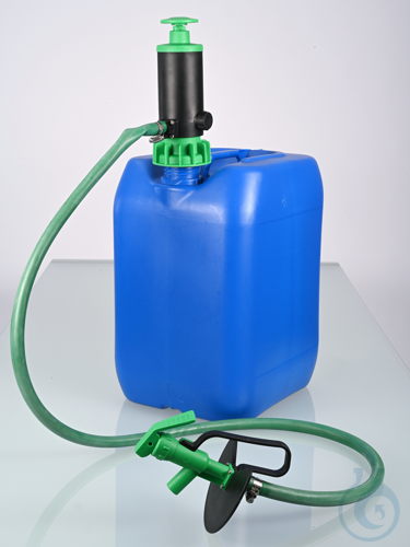 Auslaufschlauch mit Hahn,PumpMasterSaeuren,gruen