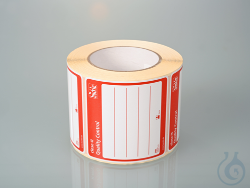 close-it control seal, 95x95 mm, red