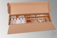 UniSampler with telescope lance, incl. every 5 bottles PP 250 + 500 ml, handvacuum pump and adapter