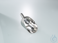 PharmaScoop, V4A, 500ml Vol., Ø 95mm, Länge 140 mm Die Probenschaufel PharmaScoop wurde...