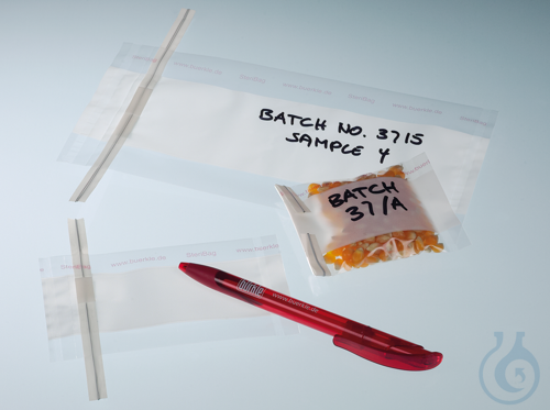 Sampling bag SteriBag, 650ml,w/lab.area, 229x140mm