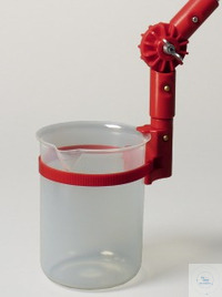Scoop angular beaker, PP, 1000 ml, TeleScoop The beaker is adaptable to different container...
