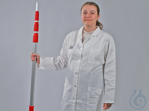 Teleskopstange, stufenlos von 95-280 cm, 4 Stangen