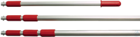 Telescopic rod, infinitely adj. 115-300 cm, 3 rods Different tools can be attached to the...