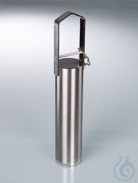 Dipping vessel, brass, 1000ml, hxØ 427x82mm, 2,3kg Dipping vessel for taking all-layer samples...